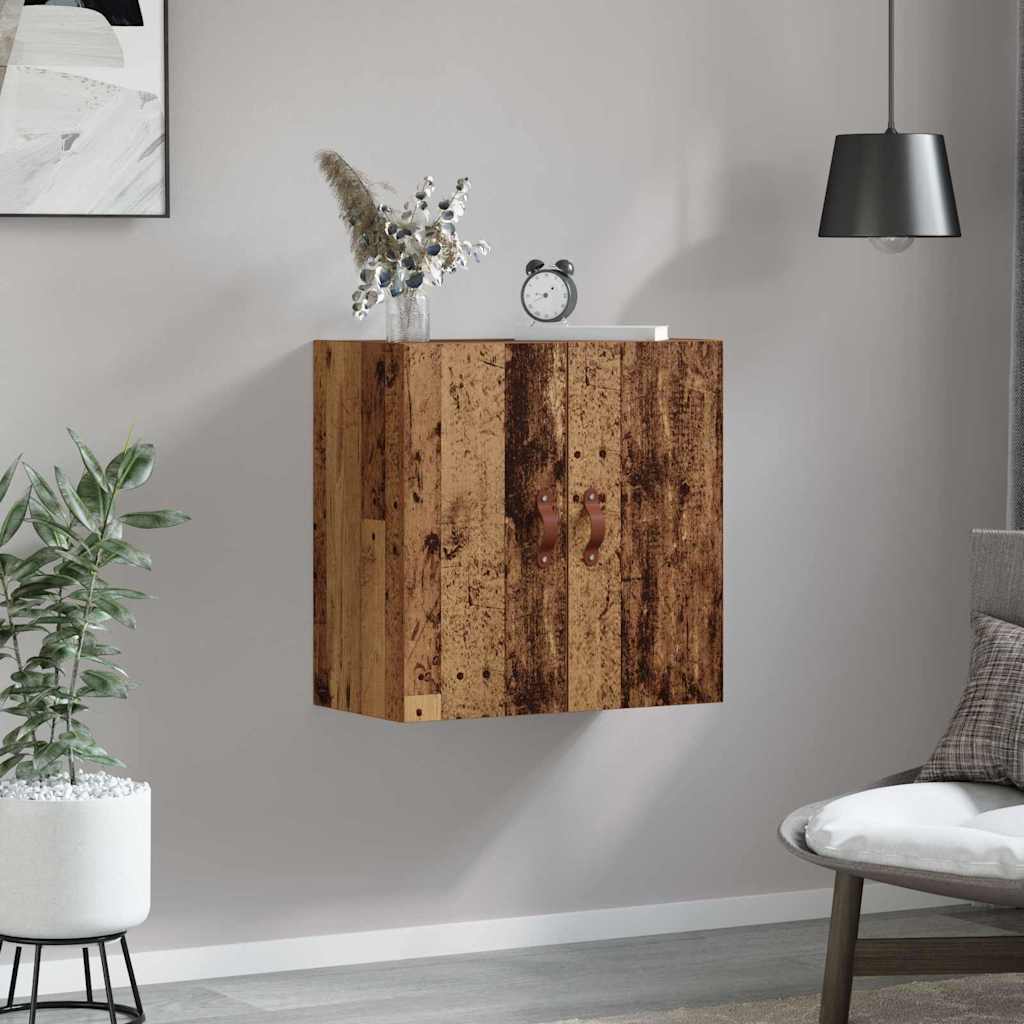 Vægskab 60 x 31 x 60 cm Konstrueret træ Gammelt træ
