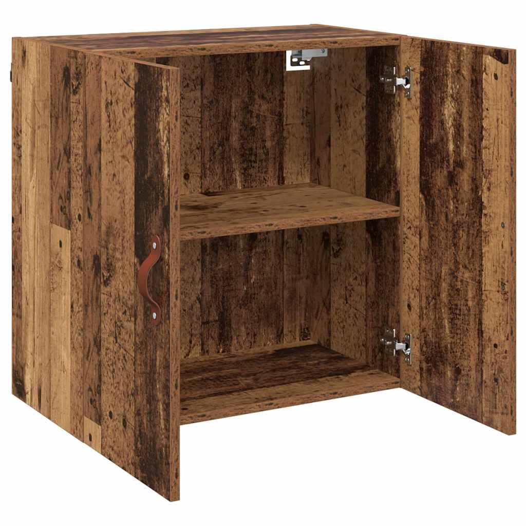 Vægskab 60 x 31 x 60 cm Konstrueret træ Gammelt træ