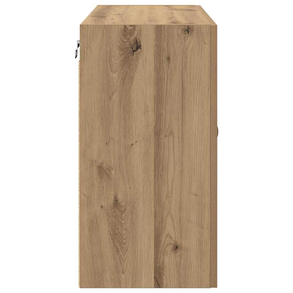 Vægskab 60 x 31 x 60 cm Konstrueret træ artisan eg