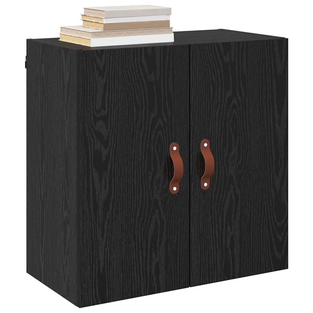 Vægskab Vægmonteret Sort eg 60 x 31 x 60 cm Konstrueret træ