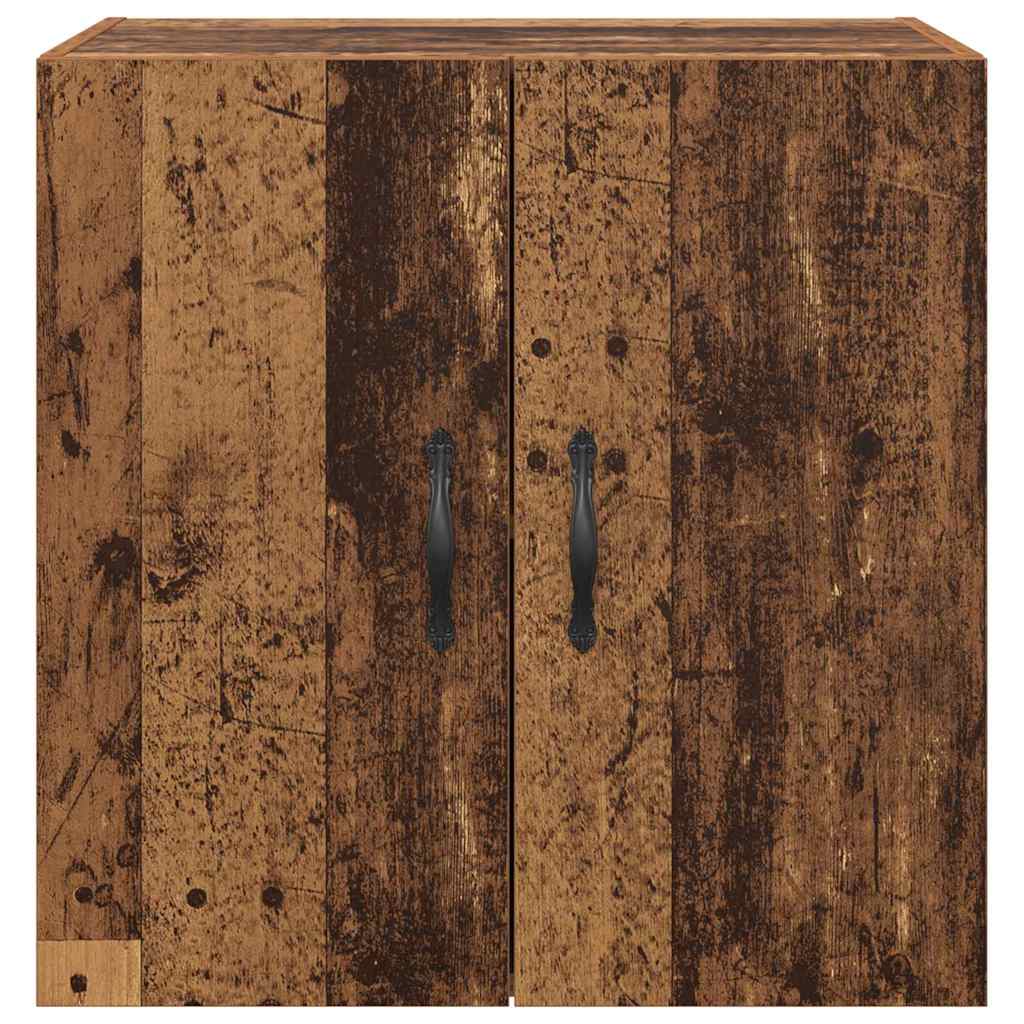Vægmonteret skab 60 x 31 x 60 cm Konstrueret træ Gammelt træ