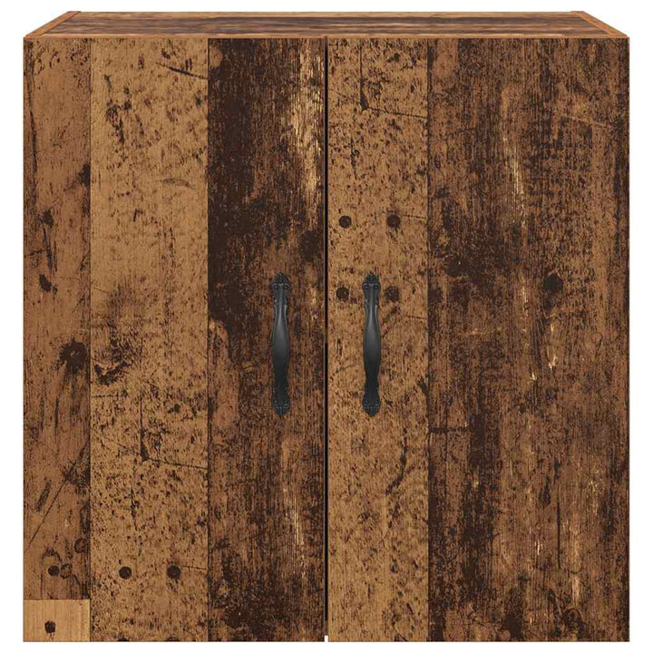 Vægmonteret skab 60 x 31 x 60 cm Konstrueret træ Gammelt træ