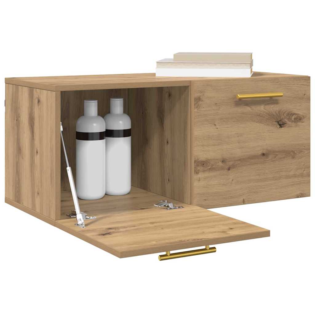 Vægskab 80 x 36.5 x 35 cm Konstrueret træ artisan eg