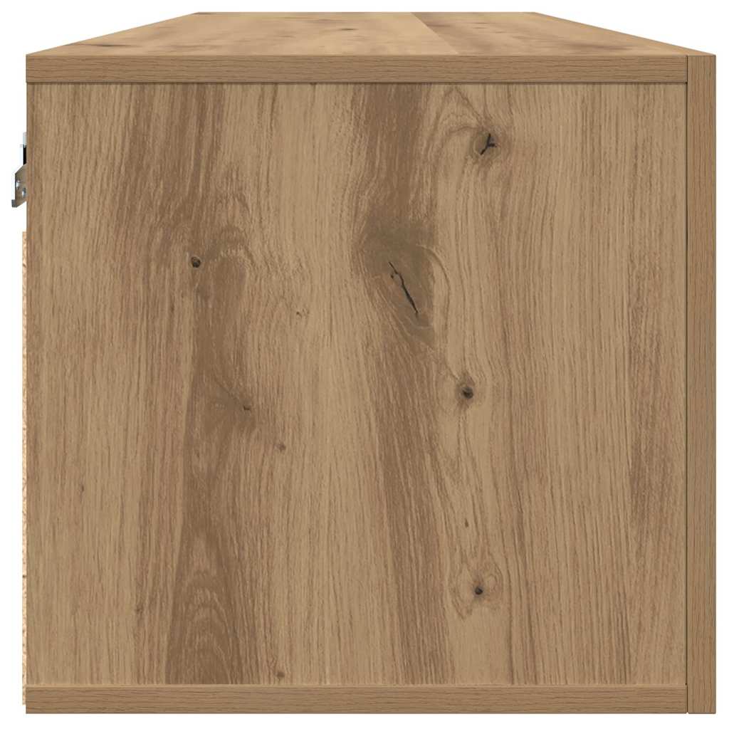 Vægskab 80 x 36.5 x 35 cm Konstrueret træ artisan eg