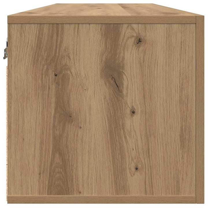Vægskab 80 x 36.5 x 35 cm Konstrueret træ artisan eg