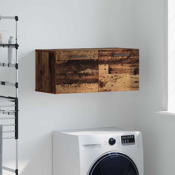 Vægskab Gammelt træ 80 x 36.5 x 35 cm Konstrueret træ