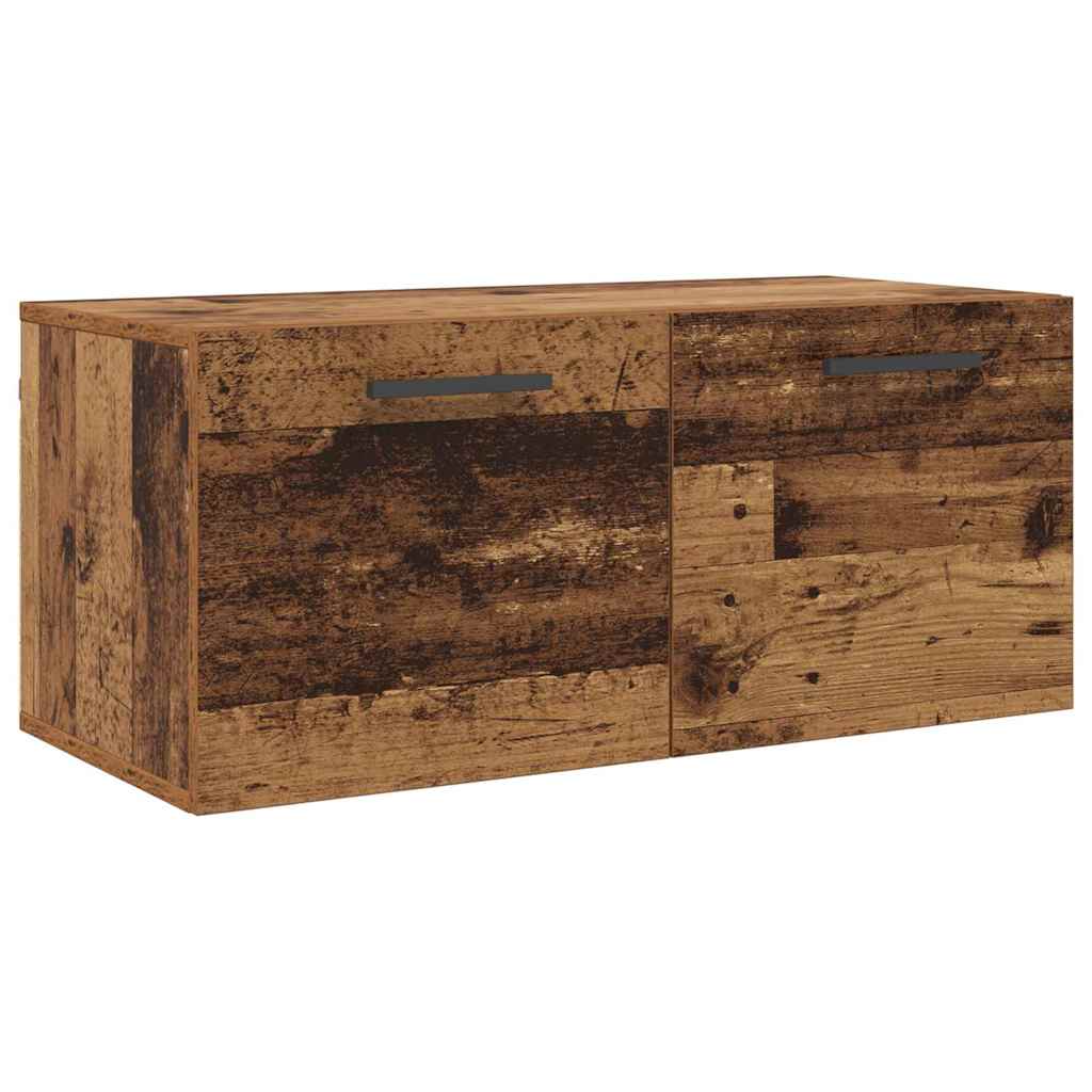 Vægskab Gammelt træ 80 x 36.5 x 35 cm Konstrueret træ
