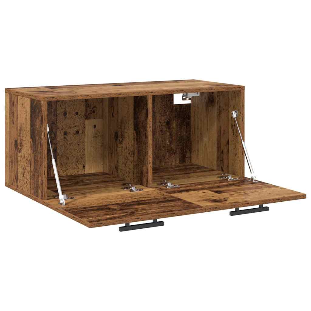Vægskab Gammelt træ 80 x 36.5 x 35 cm Konstrueret træ