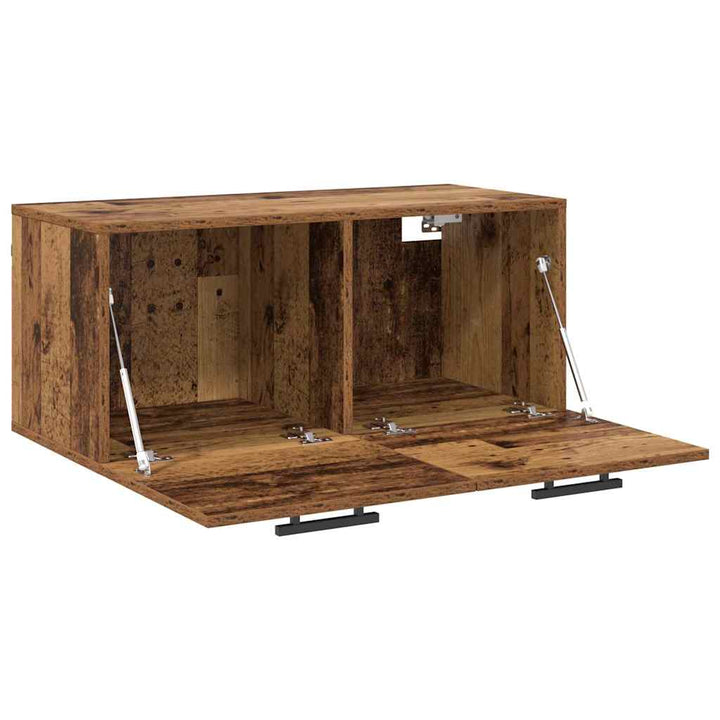 Vægskab Gammelt træ 80 x 36.5 x 35 cm Konstrueret træ