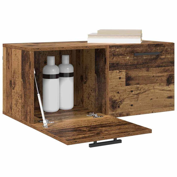 Vægskab Gammelt træ 80 x 36.5 x 35 cm Konstrueret træ