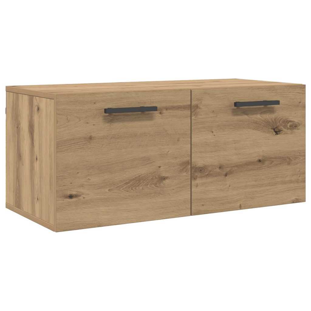 Vægskab 80 x 36.5 x 35 cm Konstrueret træ artisan eg