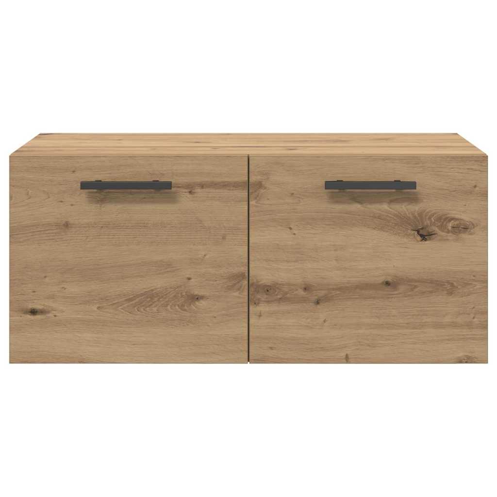 Vægskab 80 x 36.5 x 35 cm Konstrueret træ artisan eg
