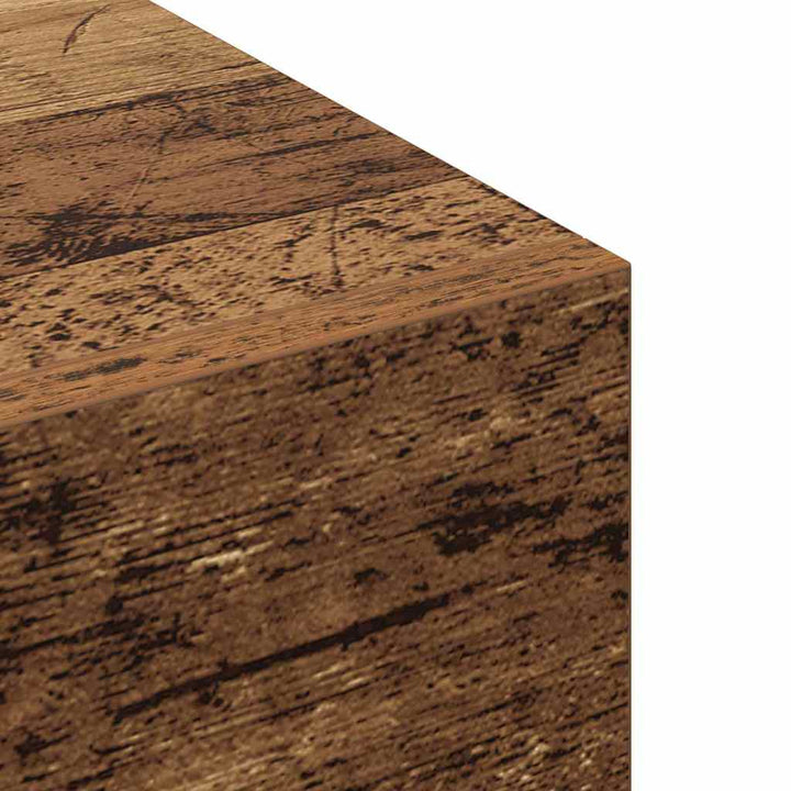 Vægskab 100 x 36.5 x 35 cm Konstrueret træ Gammelt træ