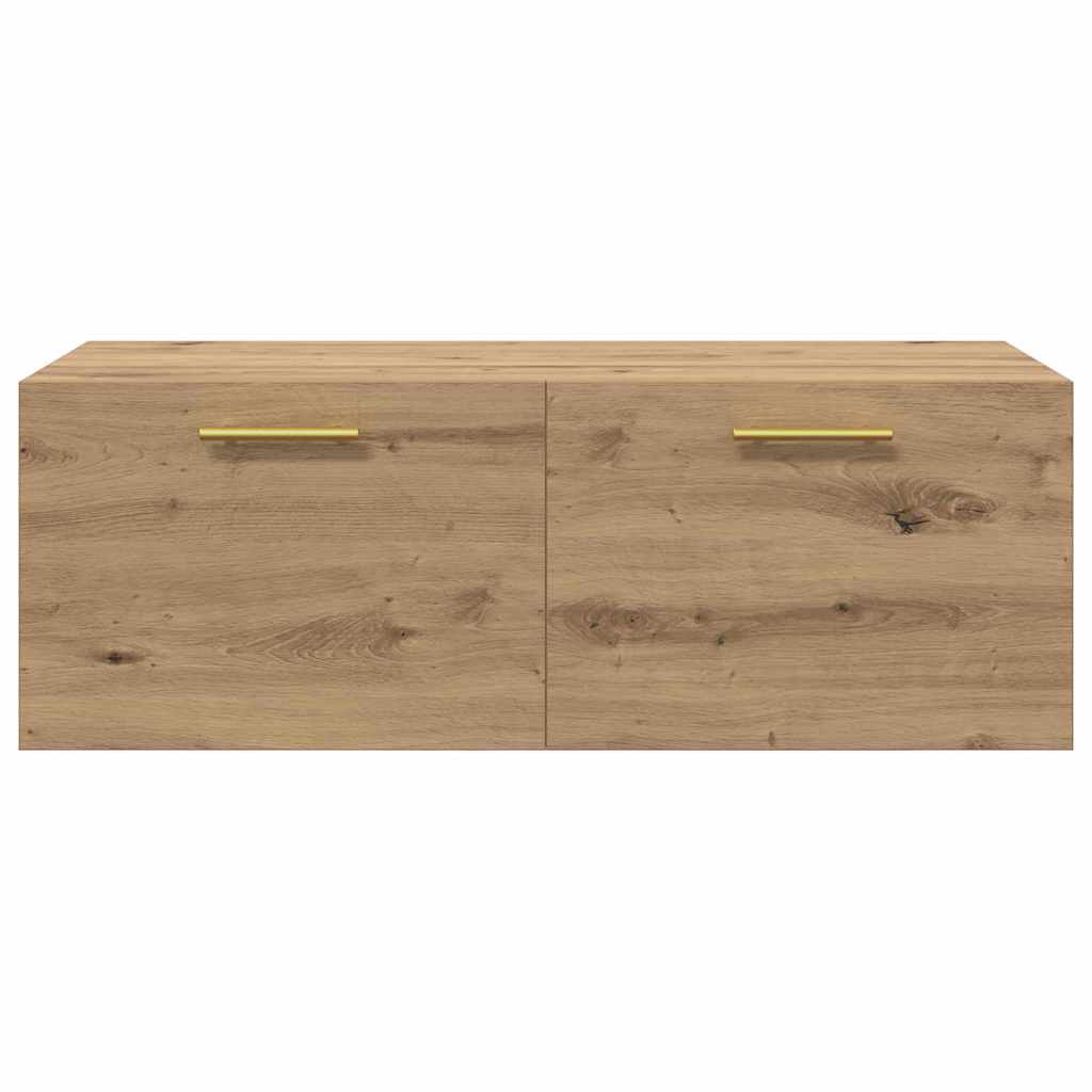 Vægskab 100 x 36.5 x 35 cm Konstrueret træ artisan eg