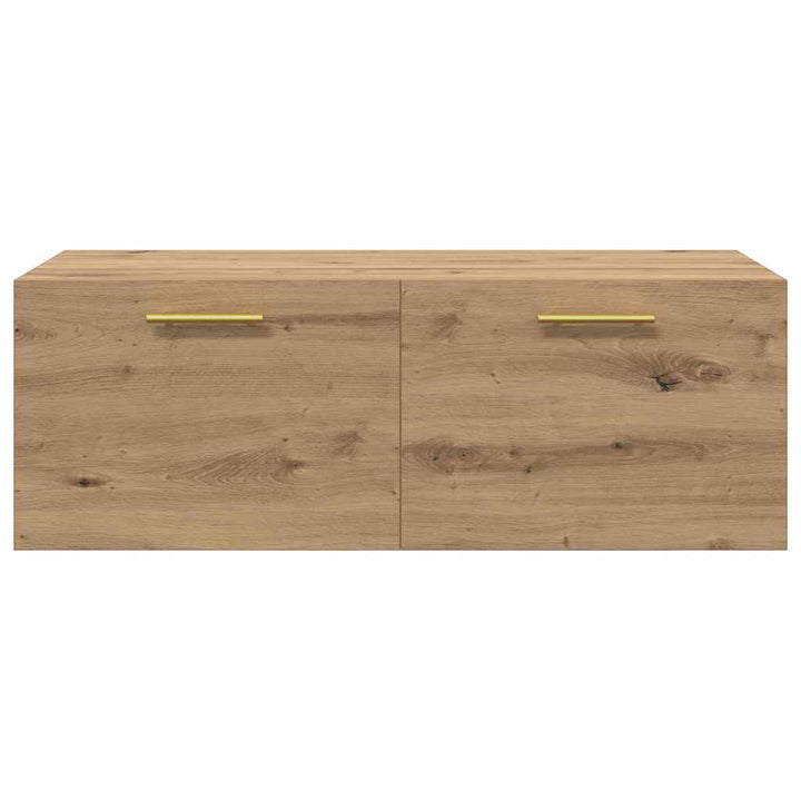 Vægskab 100 x 36.5 x 35 cm Konstrueret træ artisan eg