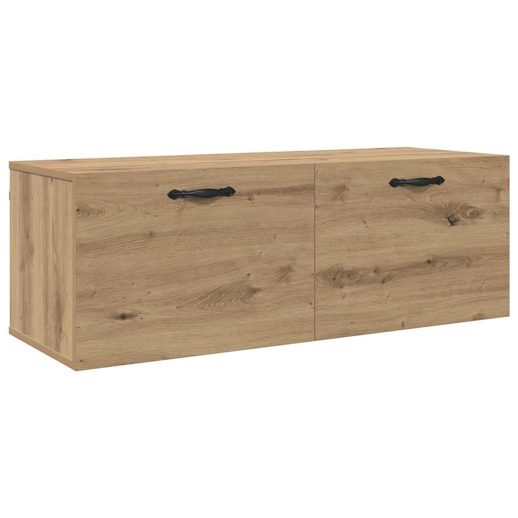 Vægmonteret skab 100 x 36,5 x 35 cm Konstrueret træ