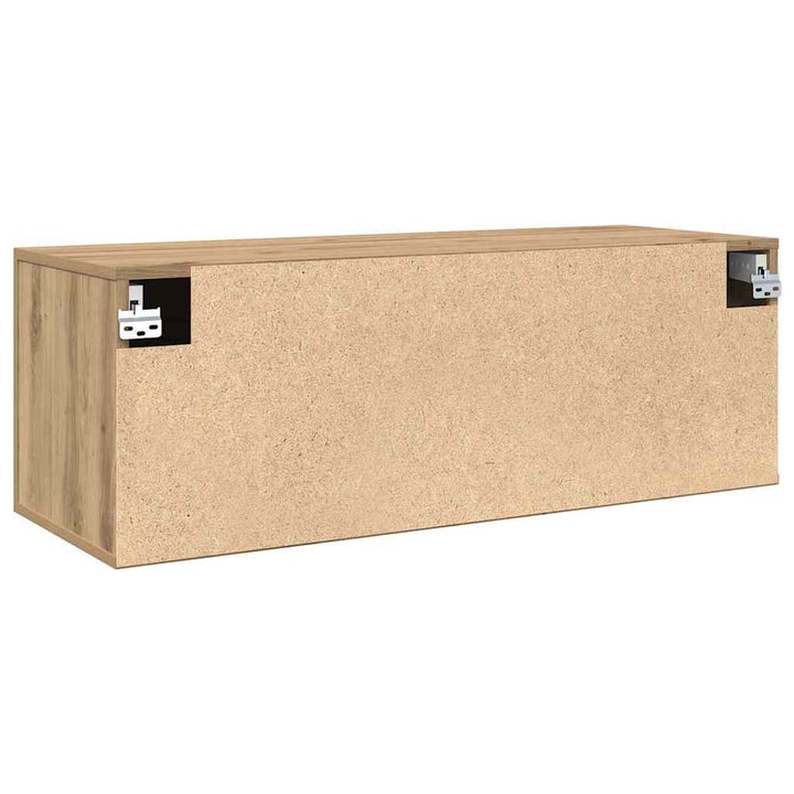Vægmonteret skab 100 x 36,5 x 35 cm Konstrueret træ
