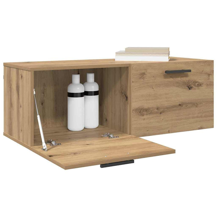 Vægskab 100 x 36.5 x 35 cm Konstrueret træ artisan eg