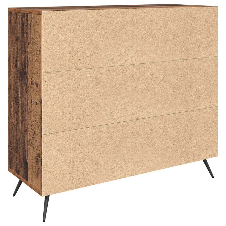 Sideboard Gammelt træ 89,5 x 34 x 80 cm Konstrueret træ