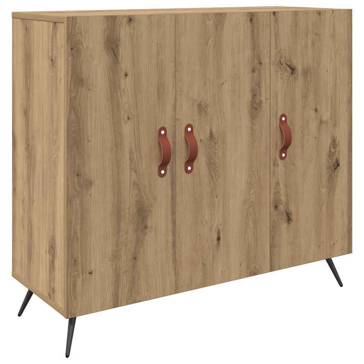 Sideboard Artisan Egetræ 89,5 x 34 x 80 cm Konstrueret træ