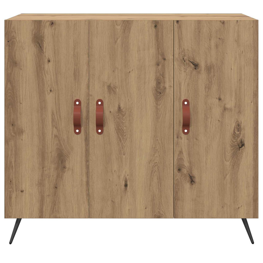 Sideboard Artisan Egetræ 89,5 x 34 x 80 cm Konstrueret træ