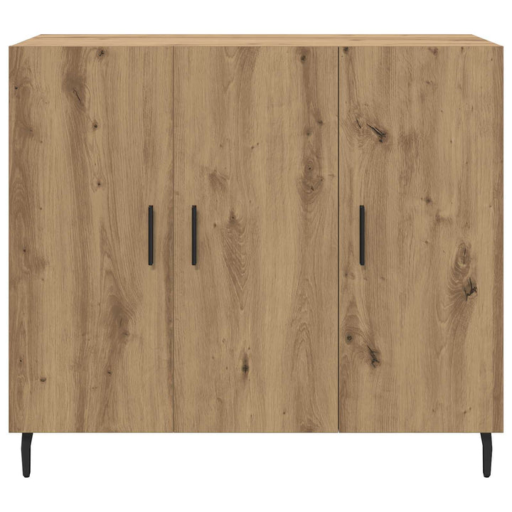 Sideboard Artisan Egetræ 90 x 34 x 80 cm Konstrueret træ