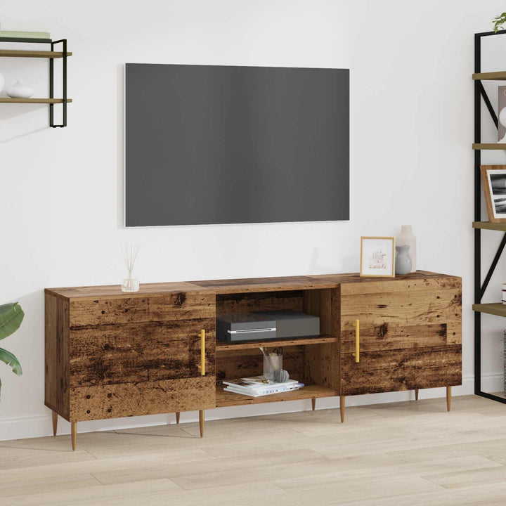 TV-skab Gammelt træ 150 x 30 x 50 cm Konstrueret træ