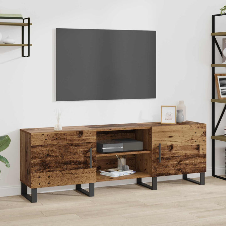 TV-skab Gammelt træ 150 x 30 x 50 cm Konstrueret træ