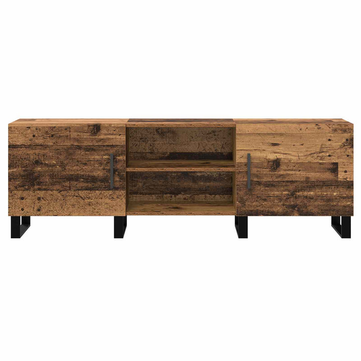 TV-skab Gammelt træ 150 x 30 x 50 cm Konstrueret træ