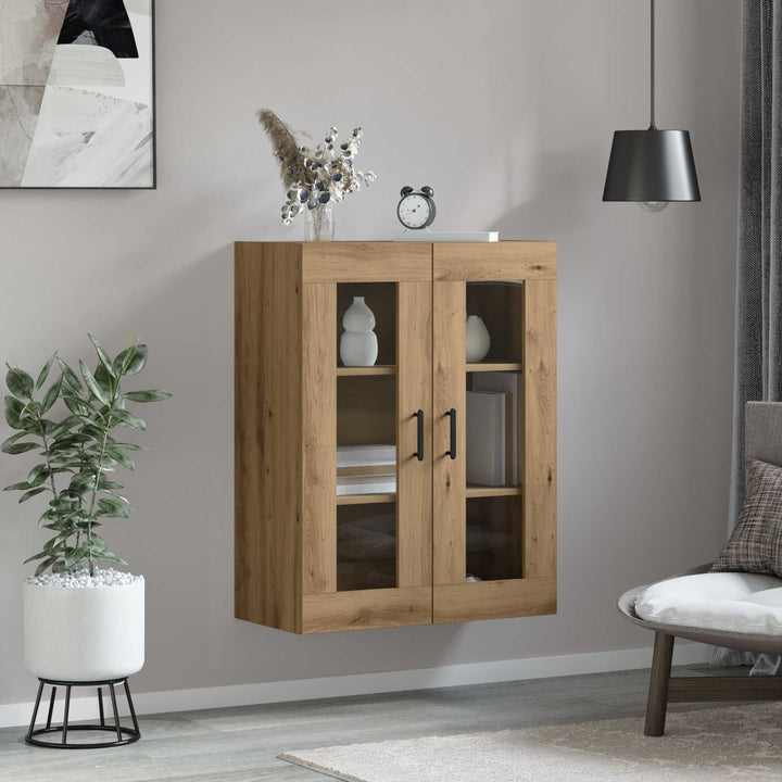 Sideboard Artisan Egetræ 69,5 x 34 x 90 cm Konstrueret træ