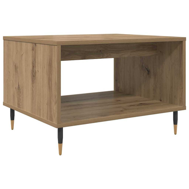 Sofabord artisan eg 60 x 50 x 40 cm Konstrueret træ
