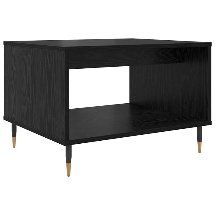 Sofabord Sort eg 60 x 50 x 40 cm Konstrueret træ