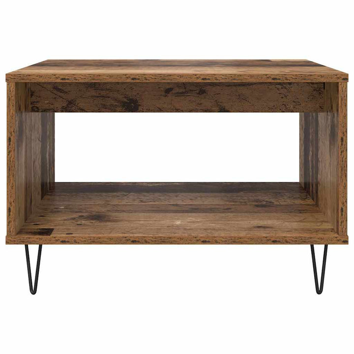 Sofabord Gammelt træ 60 x 50 x 40 cm Konstrueret træ