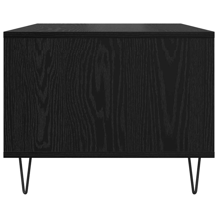 Sofabord Sort eg 60 x 50 x 40 cm Konstrueret træ