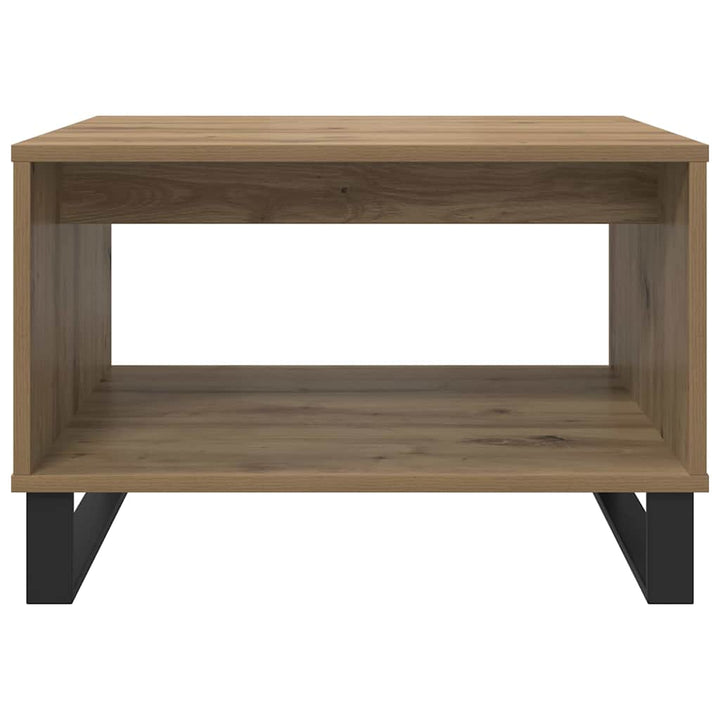 Sofabord artisan eg 60 x 50 x 40 cm Konstrueret træ