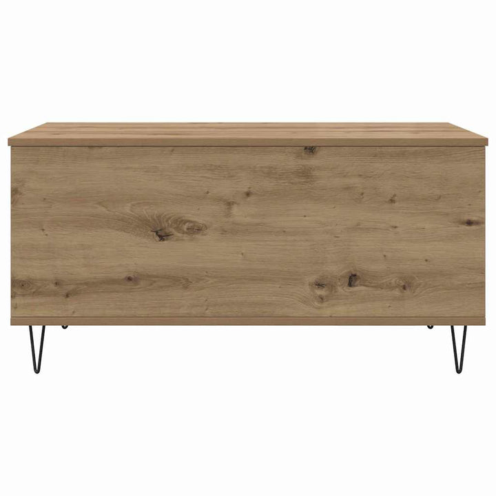 Sofabord artisan eg 90 x 44.5 x 45 cm Konstrueret træ