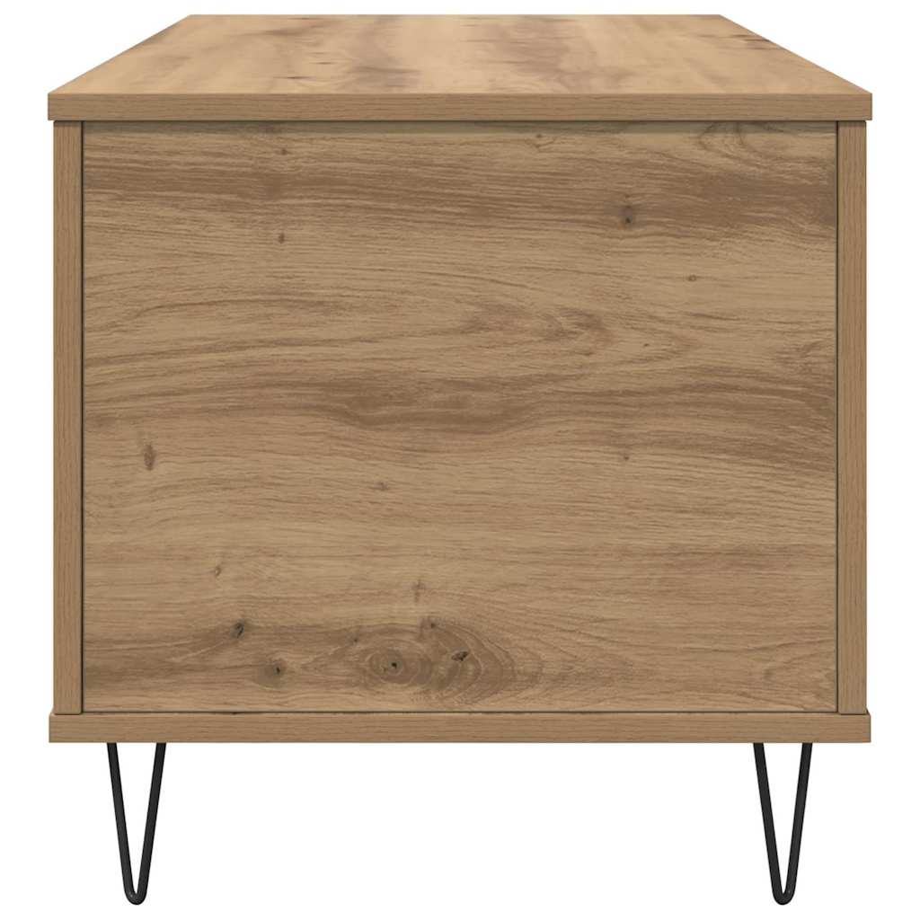 Sofabord artisan eg 90 x 44.5 x 45 cm Konstrueret træ
