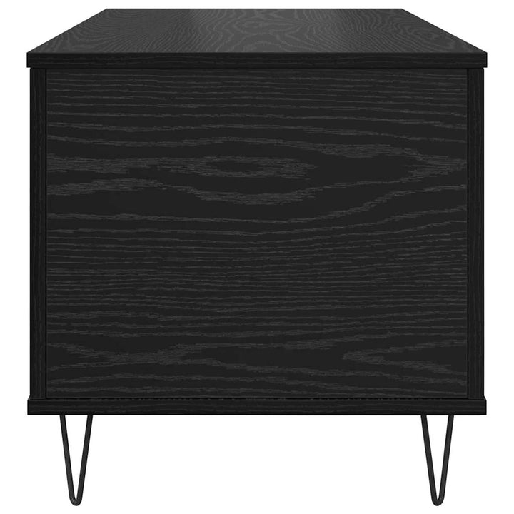 Sofabord Sort eg 90 x 44.5 x 45 cm Konstrueret træ