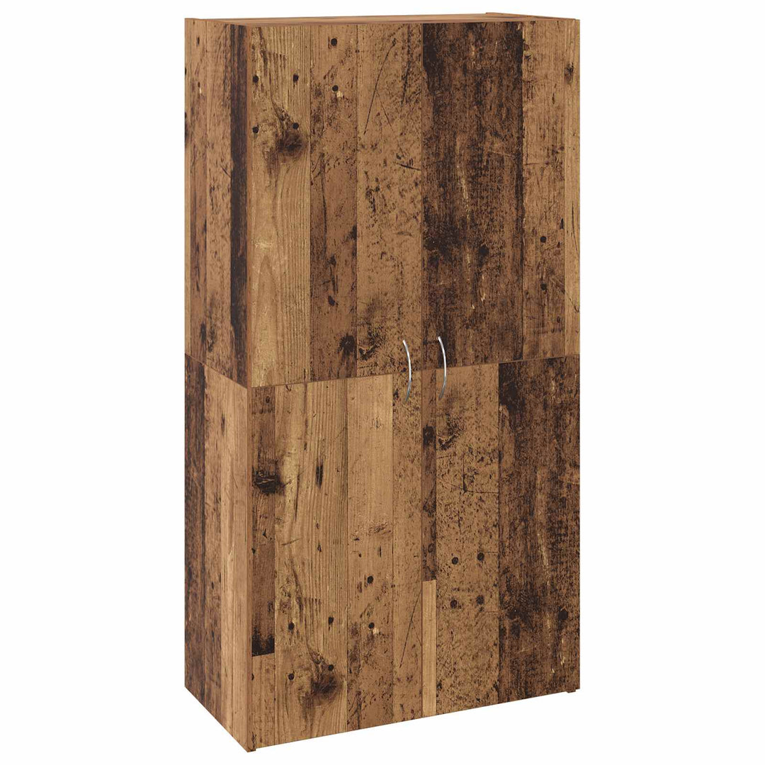 Kontorskab Gammelt træ 60 x 32 x 115 cm Konstrueret træ