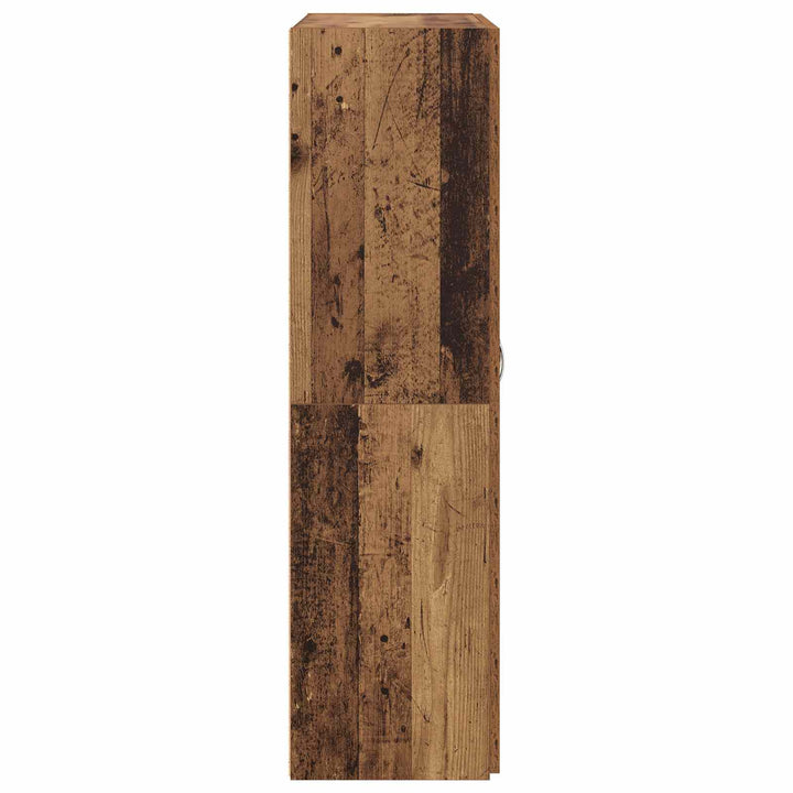 Kontorskab Gammelt træ 60 x 32 x 115 cm Konstrueret træ