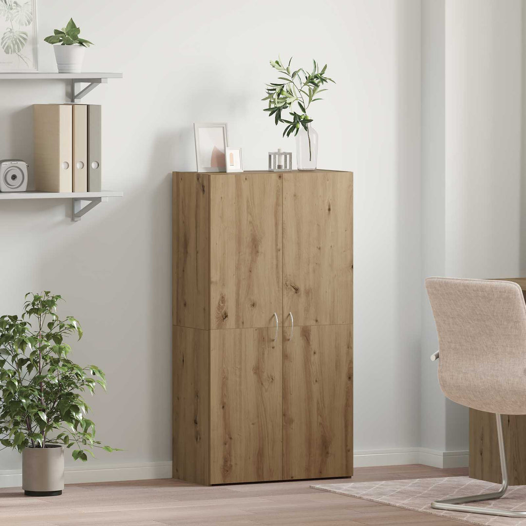 Kontorskab Artisan-eg 60 x 32 x 115 cm Konstrueret træ