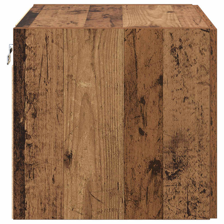 Vægskab Gammelt træ 50 x 42,5 x 40 cm Konstrueret træ