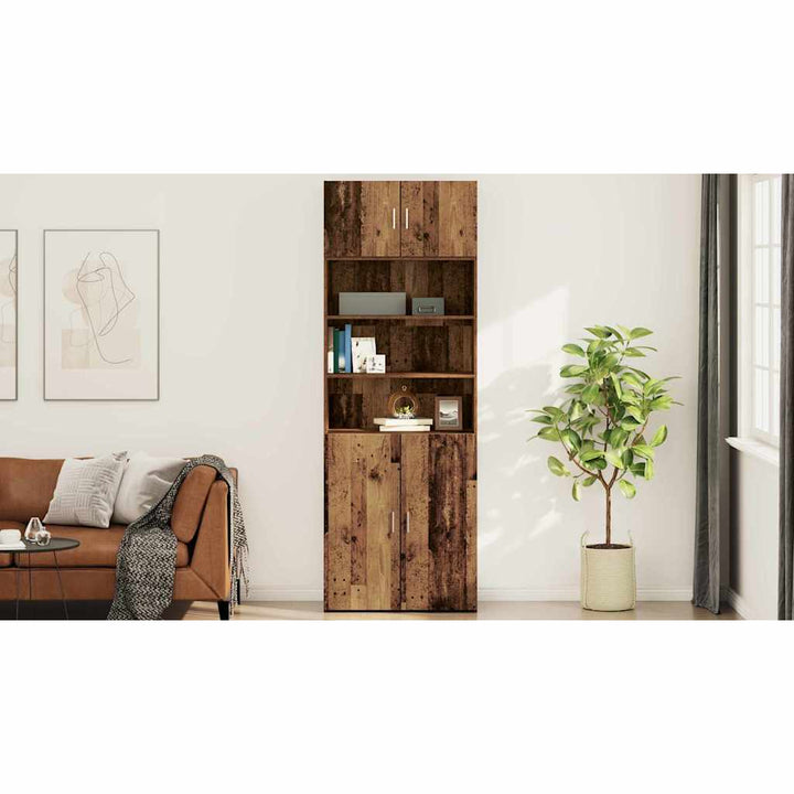 Vægskab Gammelt træ 80 x 42.5 x 40 cm Konstrueret træ