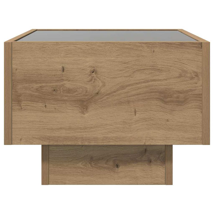 Sofabord artisan eg 40 x 40 x 30 cm Konstrueret træ