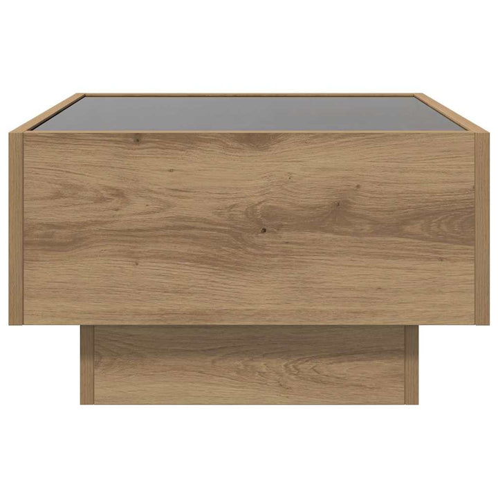 Sofabord artisan eg 50 x 50 x 30 cm Konstrueret træ
