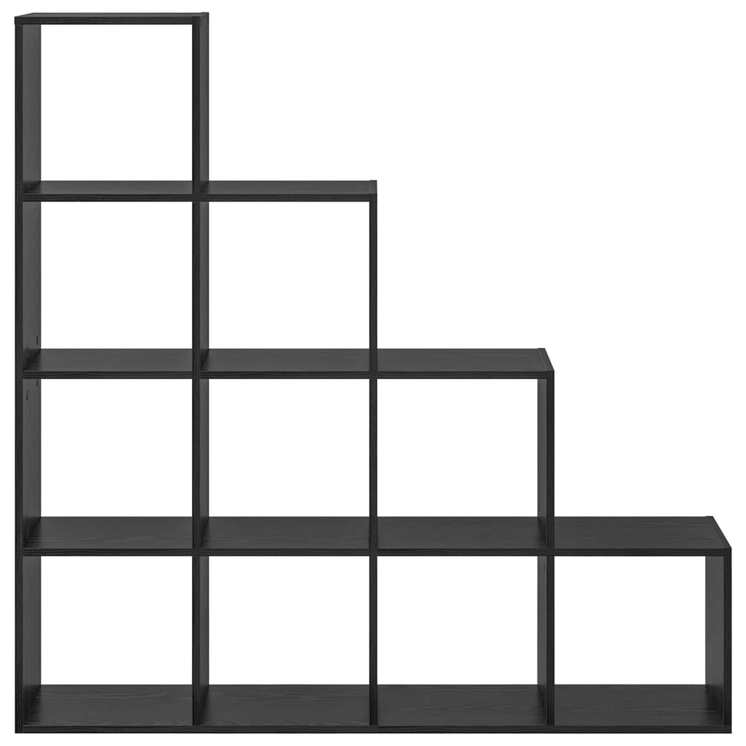 Rumdivider boghylde Sort eg 131,5 x 29 x 131,5 cm