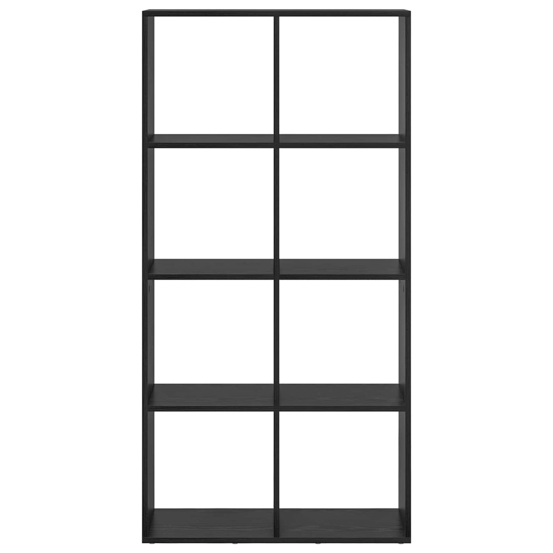 Bogskab Sort eg 69,5 x 29 x 137,5 cm Konstrueret træ
