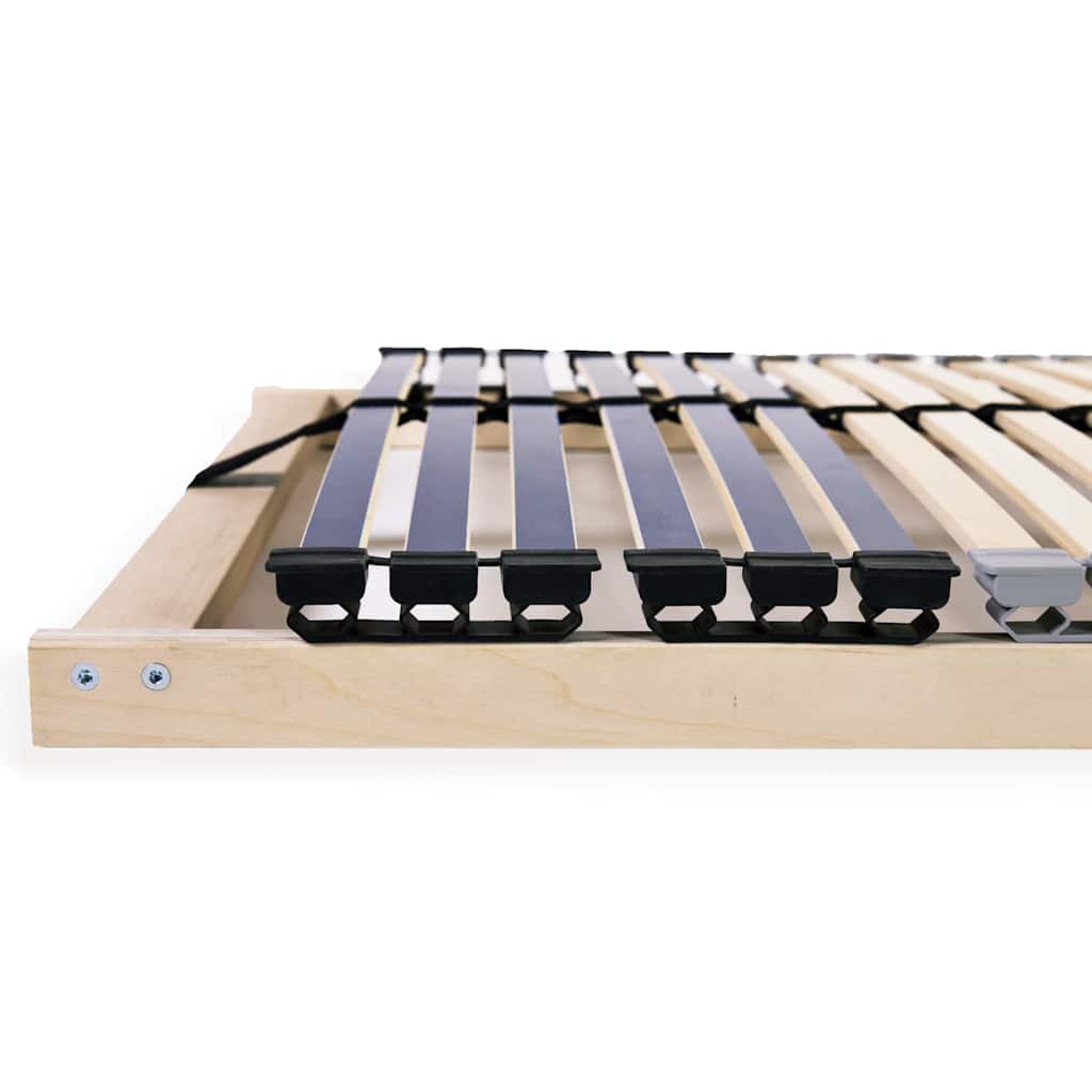 Lamelbund Brun 70 x 190 cm Solid bøg