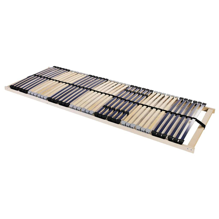 Lamelbund Brun 70 x 190 cm Solid bøg