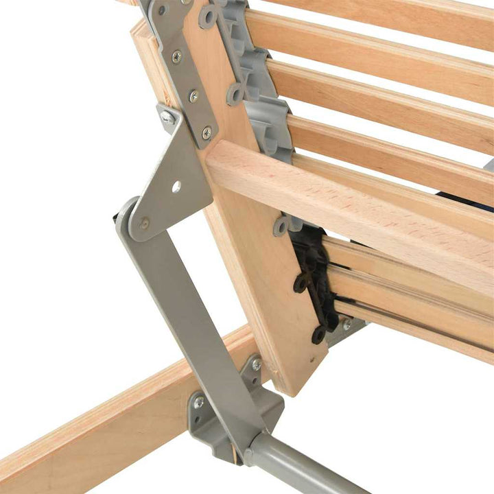 Lamelbund Brun 70 x 190 cm Solid bøg